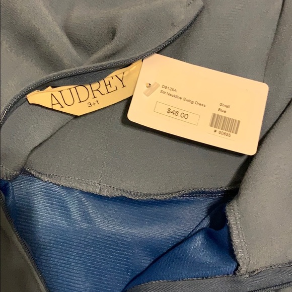 blue Audrey dress - Picture 3 of 3